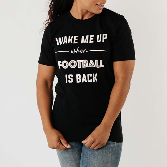 Wake Me Up When Football is Back Graphic Tee - Picture 7 of 11